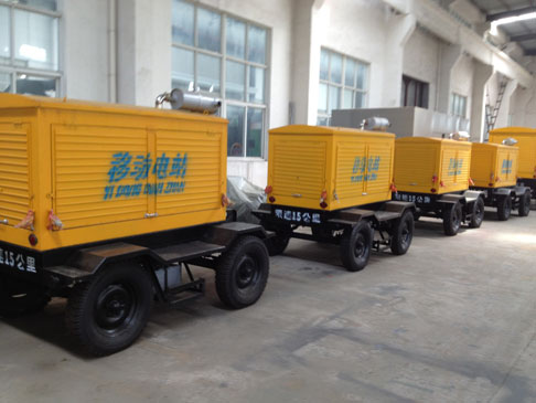 移動拖車發電機組