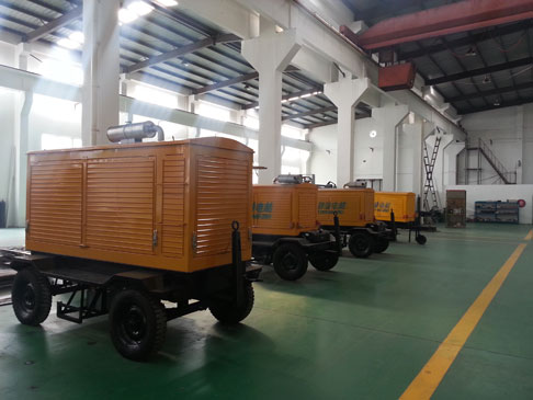 移動拖車發電機組
