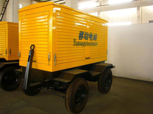 移動拖車發電機組